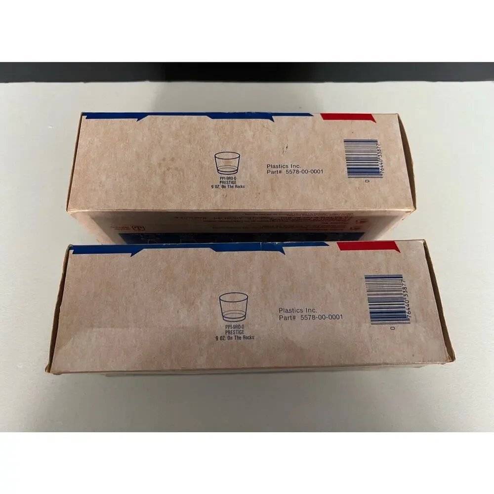 1984 OLYMPIC XXXIII PLASTIC Tumblers CUPS LOS ANGELES LA TWO BOXES, 15 CUPS, 9oz